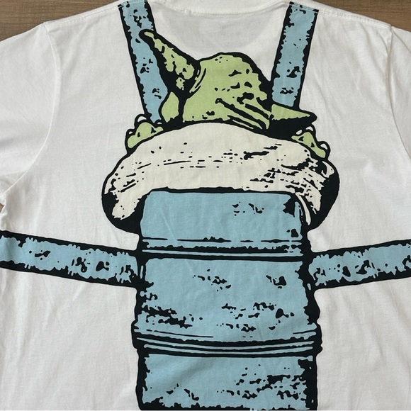 Uniqlo X Star Wars XL Yoda Backpack T-Shirt Nigo Master of Graphics Do or Do Not - Picture 2 of 7